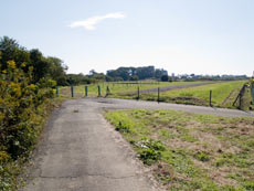 新方川・中川合流地点