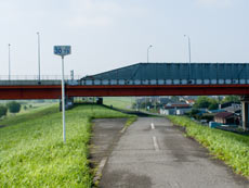 江戸川橋との交差